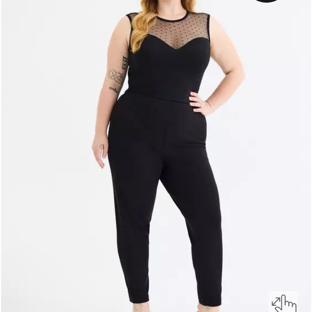 Foxy Mesh Sweetheart Tank